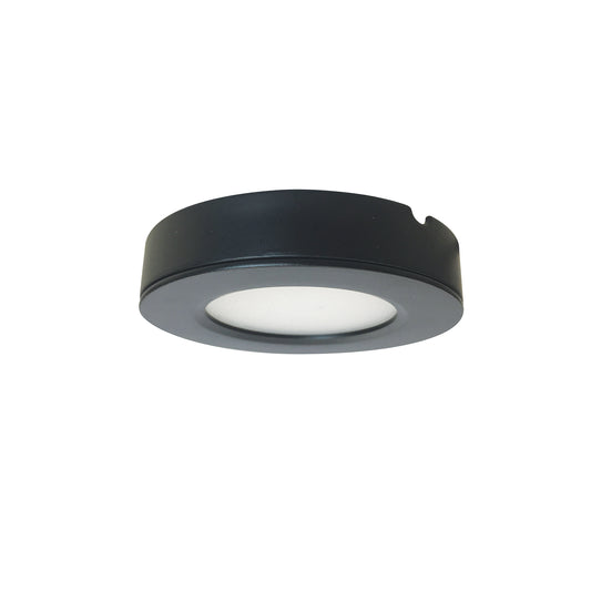 Nora Lighting NMP2-LED 24V Josh LED Puck Light, 300lm, Black, 2700K