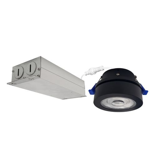 Nora Lighting NMW-4 Black finish, 2700K