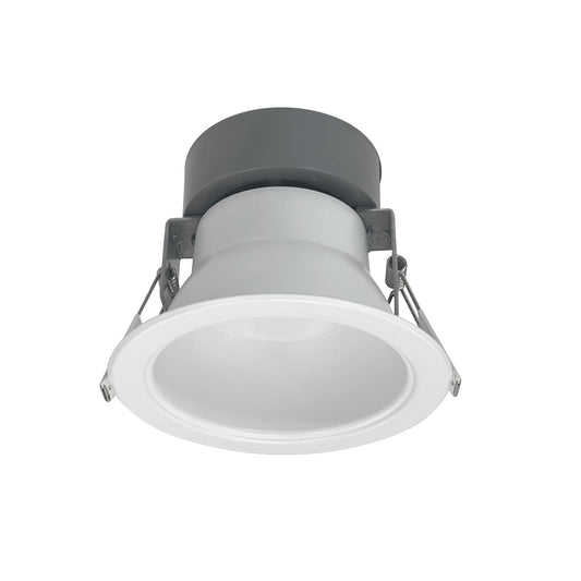 Nora Lighting NQZ2-41TWTW 4" Quartz Round LED Can-less Downlight with Selectable Lumens & CCT, White Finish