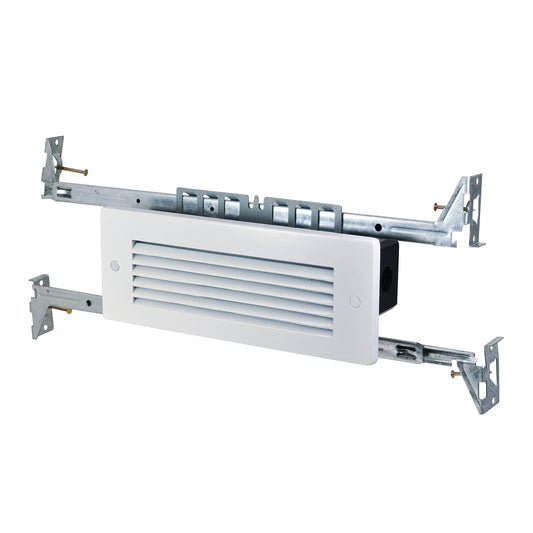 Nora Lighting NRA-6301 Brick LED Step Light 24-1/2" Adjustable Hanger Bar Kit, Includes 2 Bars, 2 Mounting Brackets & 4 Screws