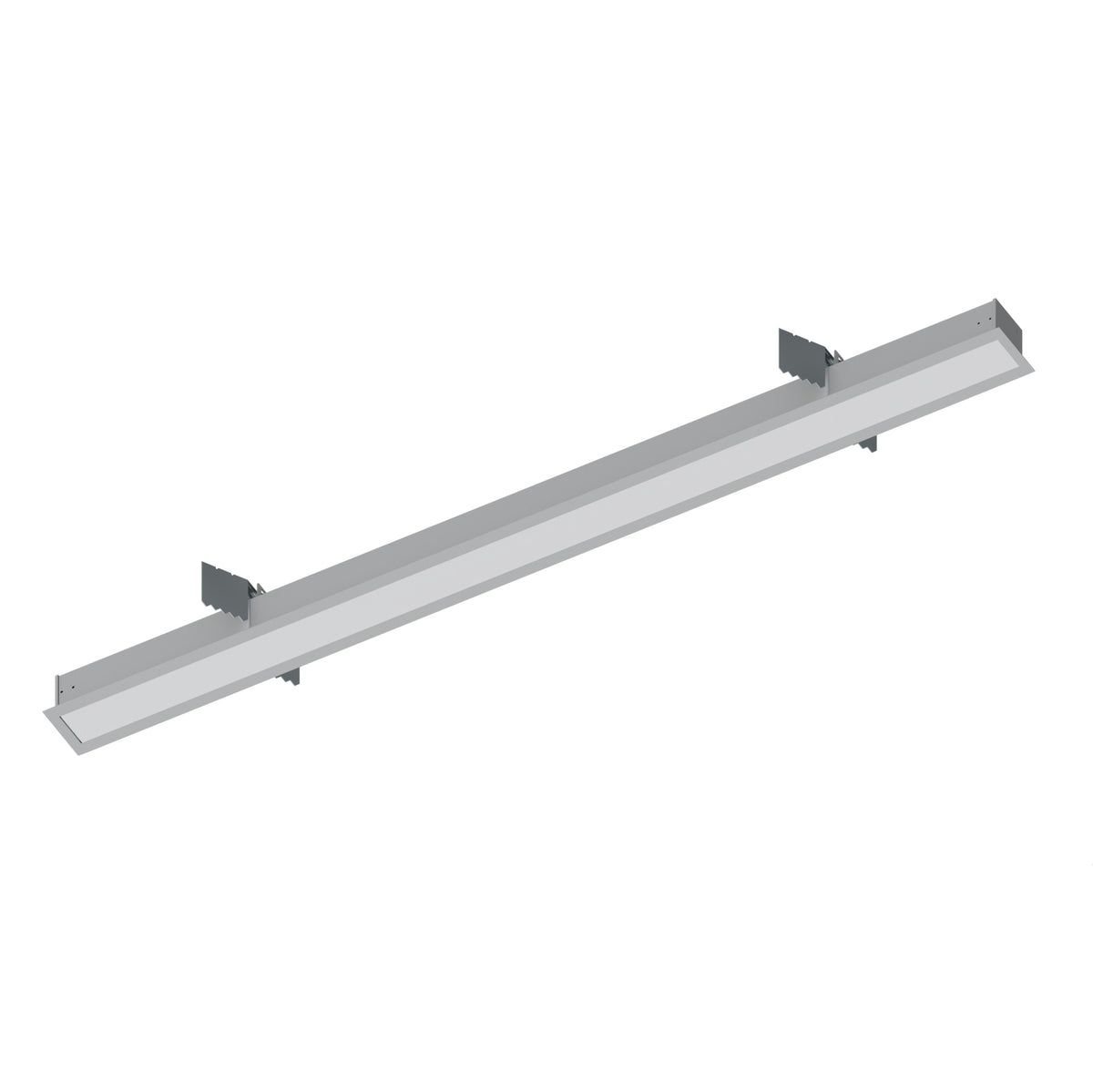 Nora Lighting NRLIN Series L-Line LED Recessed Linear, 4 ft, Aluminum, 3000K