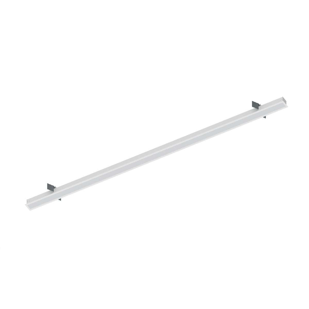 Nora Lighting NRLIN Series L-Line LED Recessed Linear, 8 ft, White, 3000K