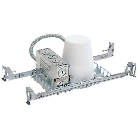 Nora Lighting NSL-401AT/10 4" Line Voltage Non-IC Air-Tight New Construction Housing, No Lamp