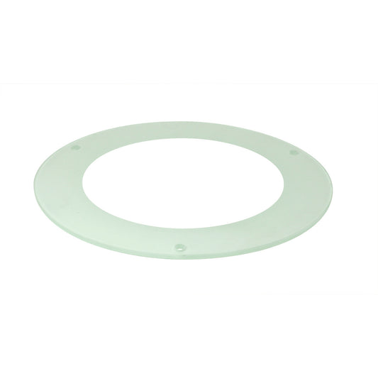 Nora Lighting NTG-8FC 8"Glass, Clear Center, Frosted