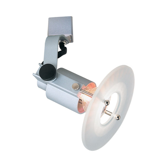 Nora Lighting NTH-616 Copernicus Track Head, Line Voltage, MR16 GU10, Silver