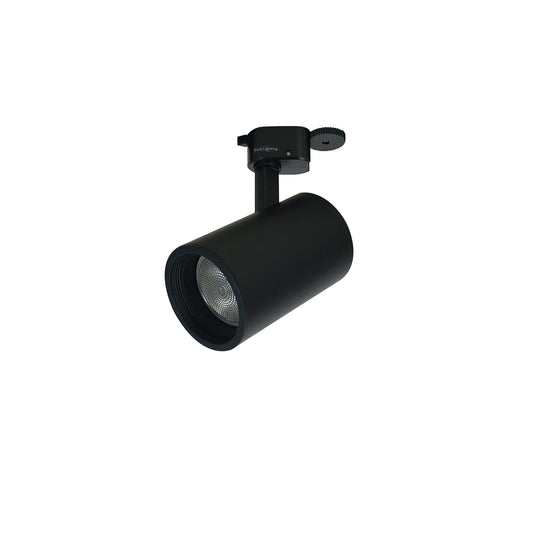 Nora Lighting NTH-920 PAR20 Arch Cylinder Track Head, Black