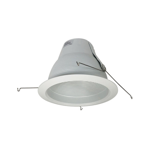 Nora Lighting NTM-513 5" White Airtight Baffle Cone with White Flange