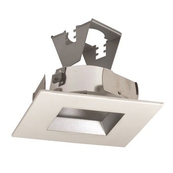 Nora Lighting NTM-5857 5" Square Regressed Reflector Trim, White