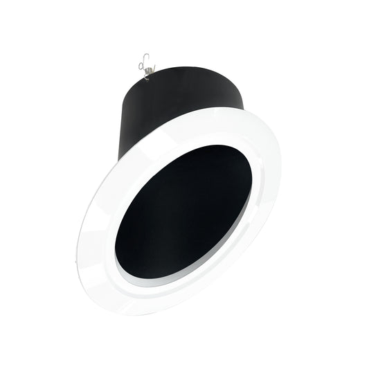 Nora Lighting NTM-616/45 Black Reflector / White Flange
