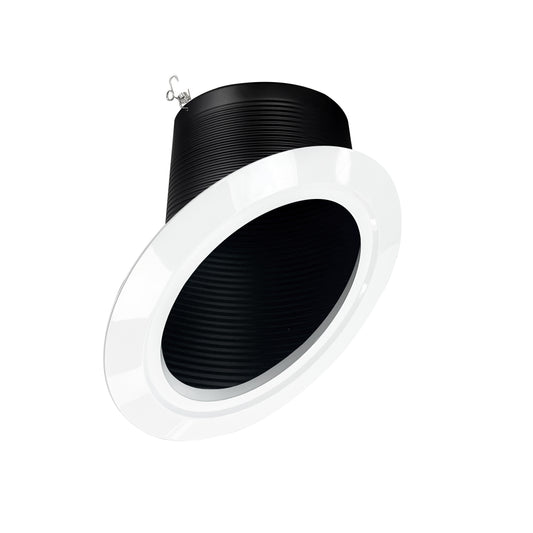 Nora Lighting NTM-617/45 Black Baffle / White Flange