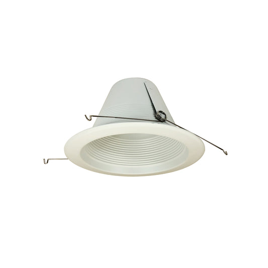 Nora Lighting NTM-716 6" Airtight Aluminum Shallow Baffle Cone, White
