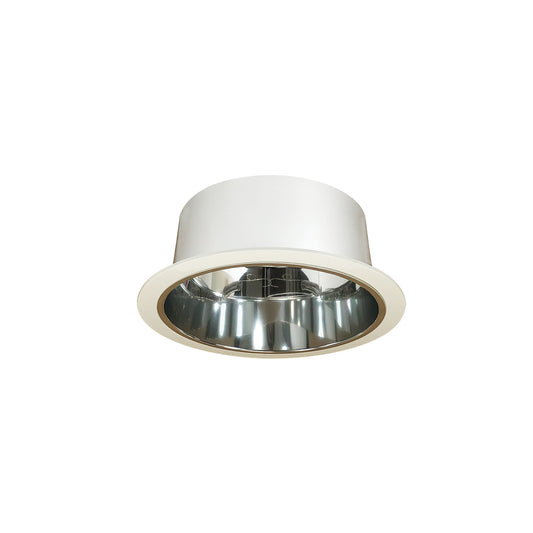 Nora Lighting NTS-41 6" Specular Clear Reflector with White Plastic Ring