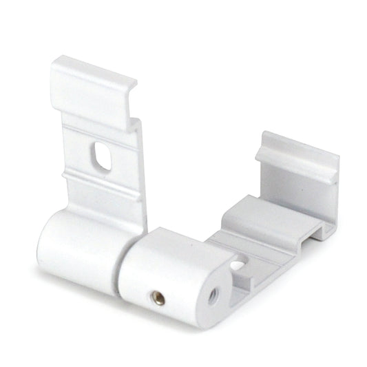 Nora Lighting NUA-909W (2) Adjustable Mounting Brackets for NUDTW-98, White Finish