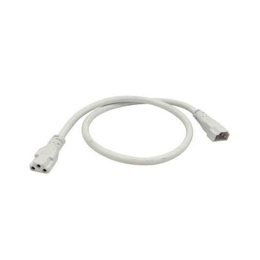 Nora Lighting NUA-9xx Jumper Cable for NUDTW-98, White Finish, 12"
