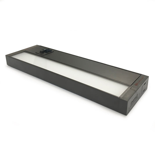 Nora Lighting NUDTW-88xx/345 LEDUR Under Cabinet with Selectable CCT (30K/40K/50K), Bronze Finish, 11"