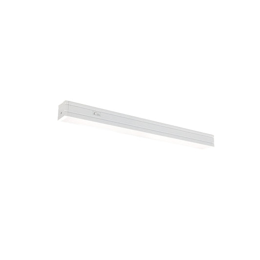 Nora Lighting NUDTW-98xx Bravo FROST LED Linear with Selectable CCT (30K/35K/40K), White Finish, 16"