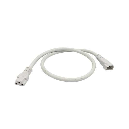 Nora Lighting NULSA-206 Jumper Cable for NULS, White Finish, 12"