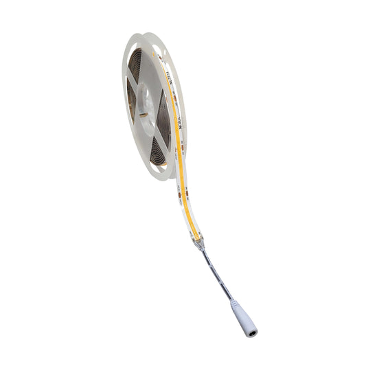 Nora Lighting NUTP14 COB LED Tape Light, 24V, 450lm/4.5W per ft, 90+ CRI, 16.4 ft roll, 3000K