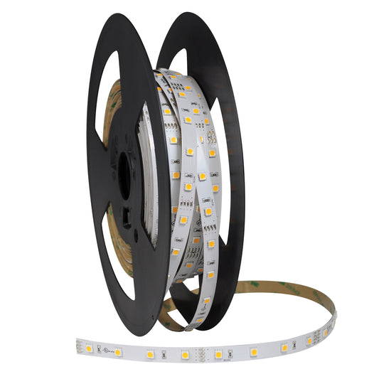 Nora Lighting NUTP81 High Output 24V Continuous LED Tape Light, 310lm/4.3W per ft, 90+ CRI, 16 ft roll, 4200K