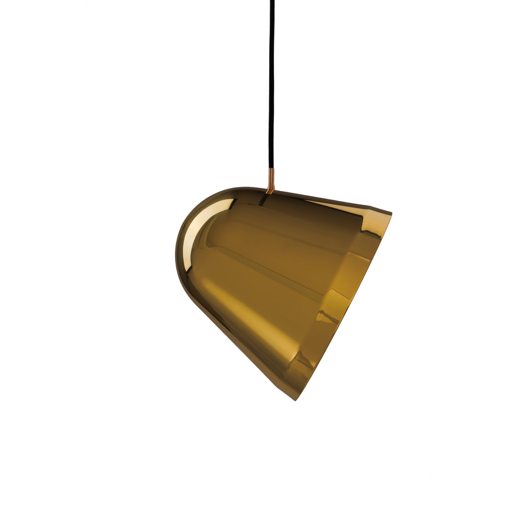 Nyta Tilt Large Brass in solid brass – adjustable pendant light, photo 5