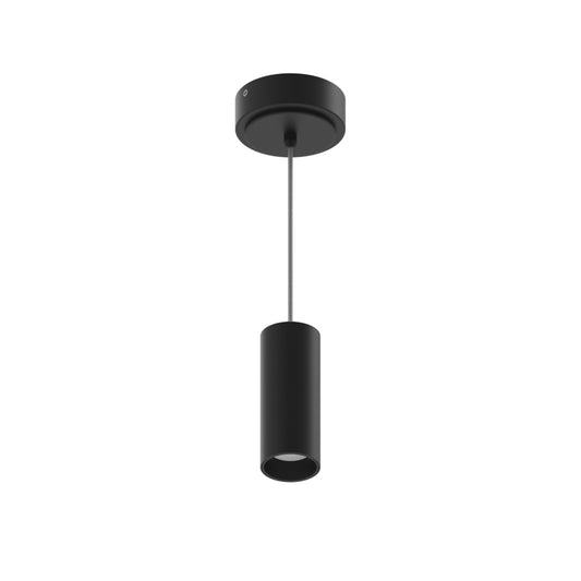 Nora Lighting NYLM-2C 2" iLENE Cable Mount Mini Cylinder, 1000lm, 15W, 3000K, Black, 120V Triac/ELV Dimming