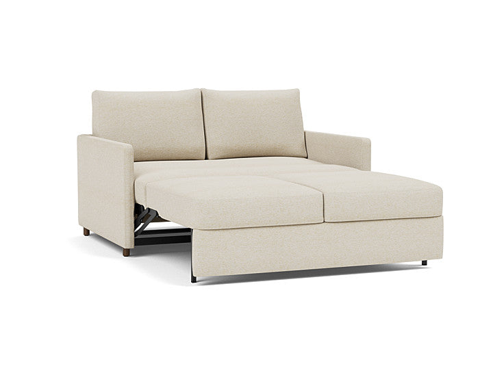 Neah full-size convertible sofa upholstered in 365 Halifax Shell fabric