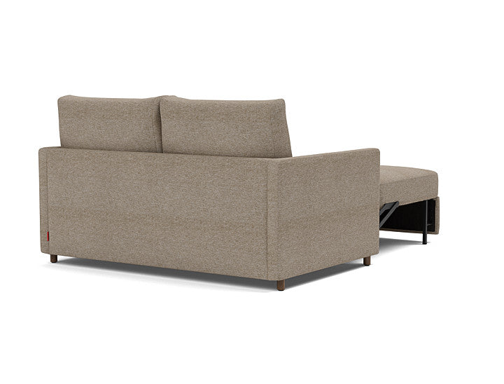 Full-size sofa bed featuring durable 367 Halifax Wicker upholstery