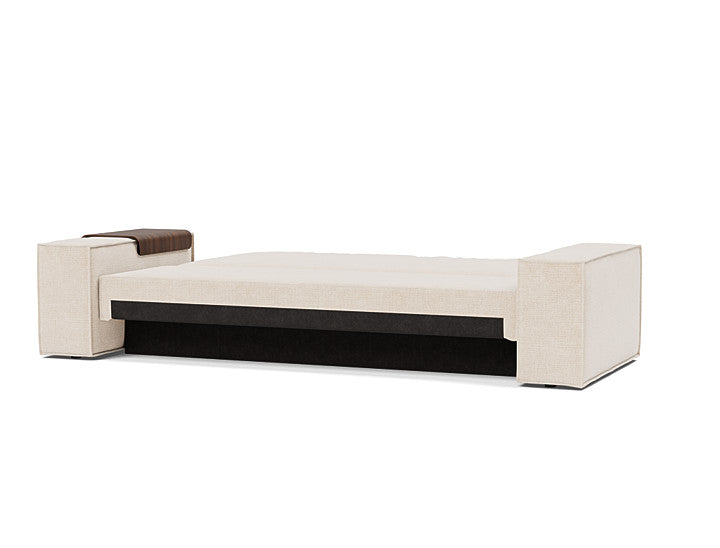 Contemporary Adario sofa in 255 Basmati fabric for modern living rooms