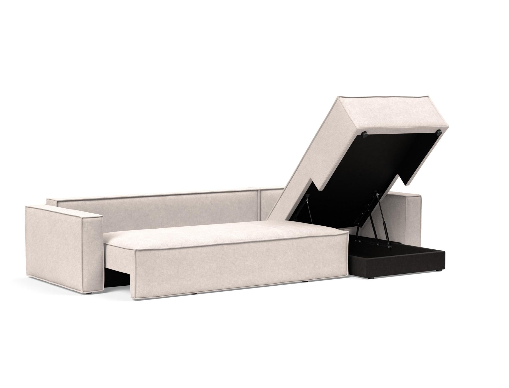 Newilla Sofa Bed With Lounger With Standard Arms 95-543151 Innovation Living USA