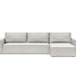 Newilla Sofa Bed With Lounger With Standard Arms 95-543151 Innovation Living USA