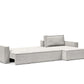 Newilla Sofa Bed With Lounger With Standard Arms 95-543151 Innovation Living USA