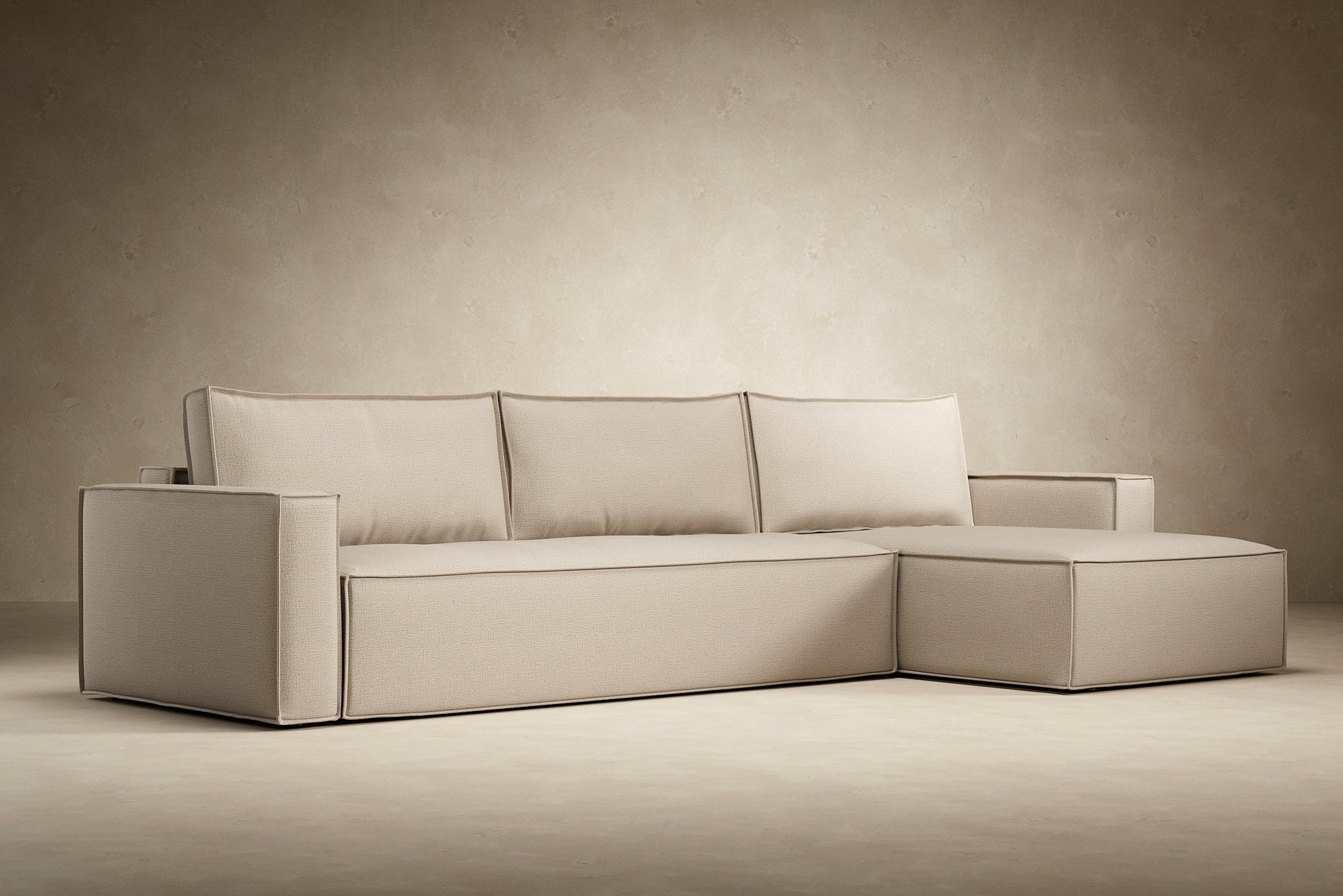 Newilla Sofa Bed With Lounger With Standard Arms 95-543151 Innovation Living USA