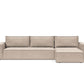 Newilla Sofa Bed With Lounger With Standard Arms 95-543151 Innovation Living USA