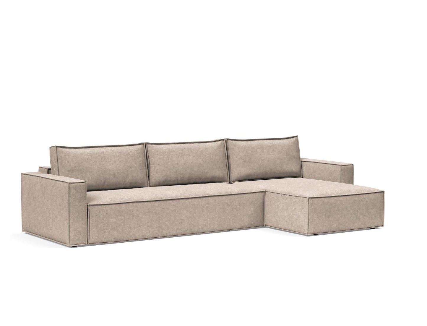 Newilla Sofa Bed With Lounger With Standard Arms 95-543151 Innovation Living USA