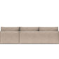 Newilla Sofa Bed With Lounger With Standard Arms 95-543151 Innovation Living USA