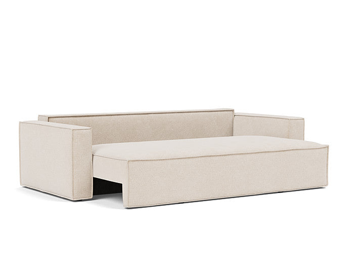 Newilla full sleeper sofa with hidden storage in 255 Adario Basmati fabric
