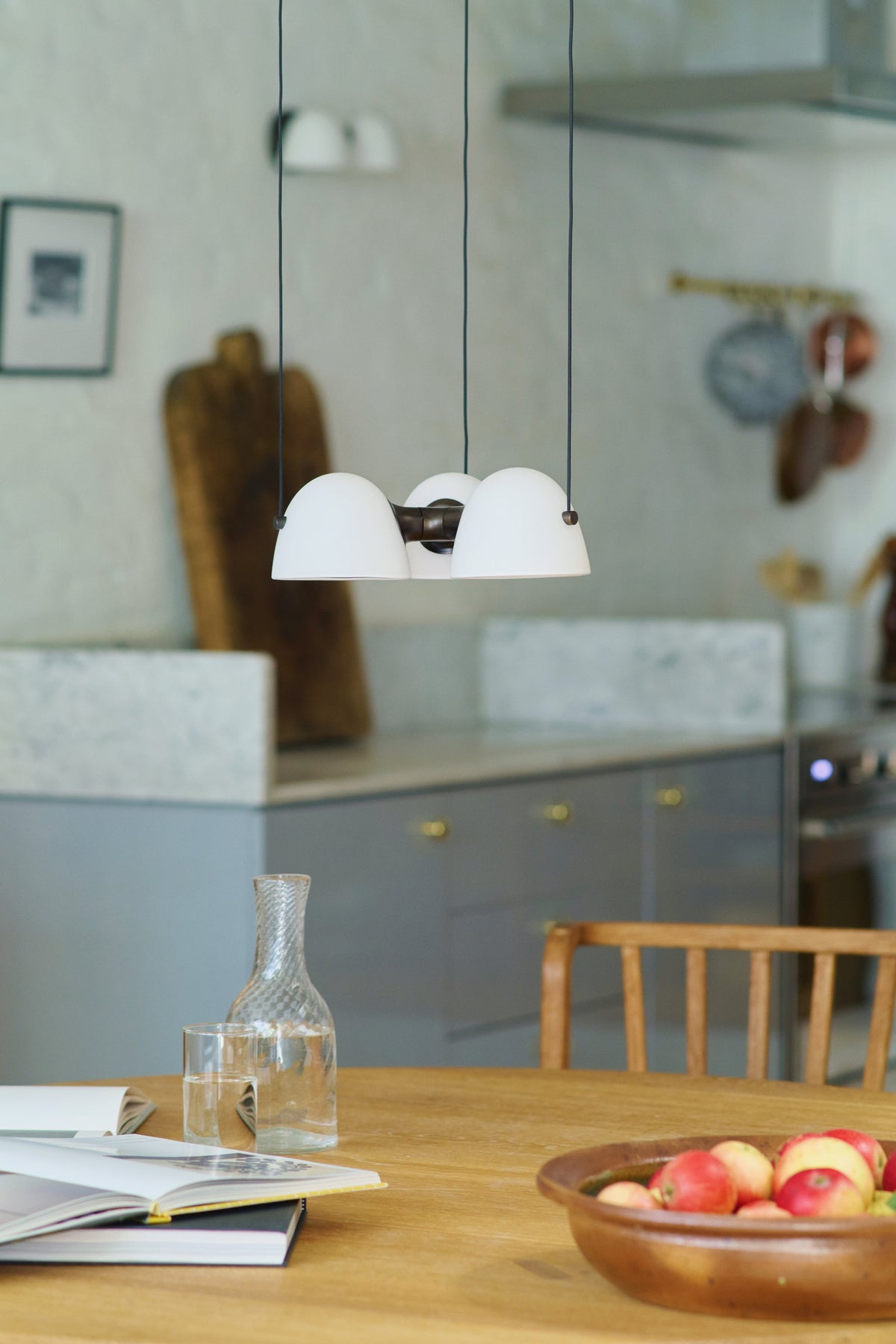Fuse Triple Pendant by Made by Hand, maker photo (photo 13)