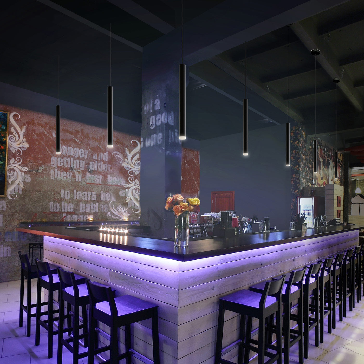 BlackJack Lighting Novo Short Pendant Light