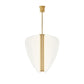 Visual Comfort Nyra 30 Chandelier Plated Brass