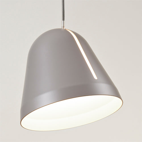 Nyta Tilt Large in matte gray – adjustable pendant light, photo 9