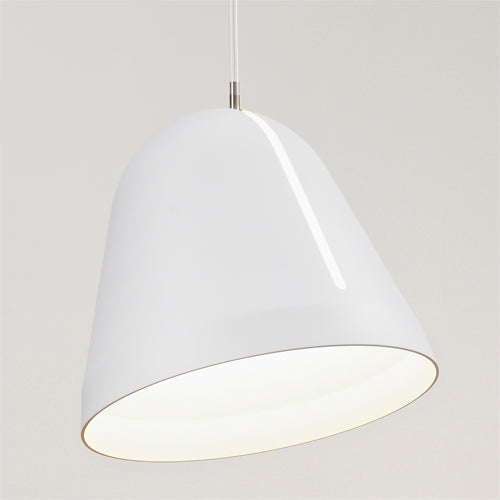 Nyta Tilt Large in matte white – adjustable pendant light, photo 10
