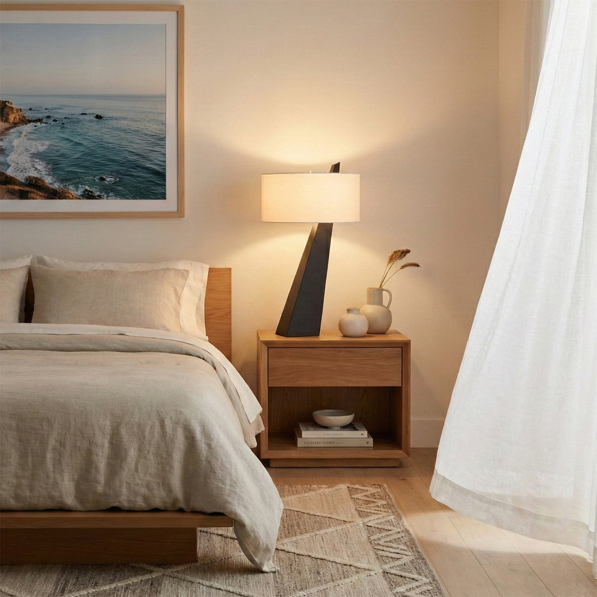 Obelisk Table Lamp by Nova of California – view 3