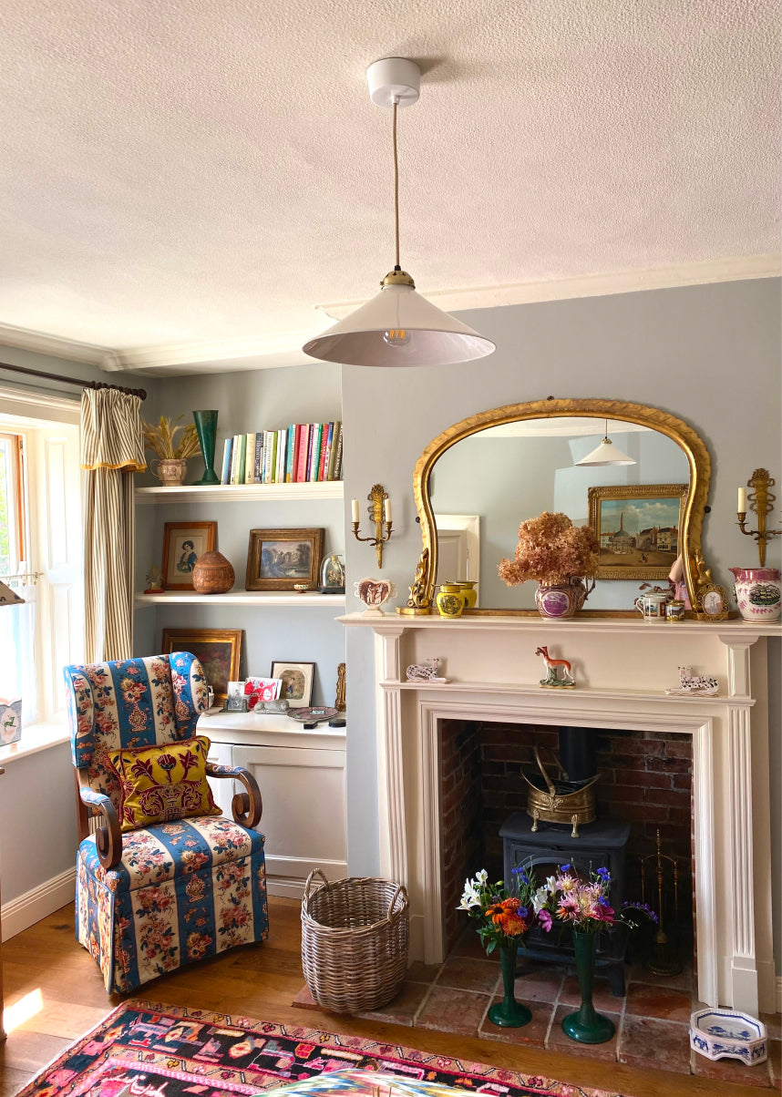 Cobb Large Pendant shown in a room setting