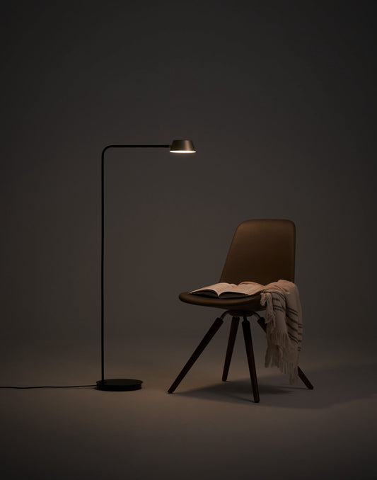 Seed Design Olo Floor Lamp Sld 130Fl Bk