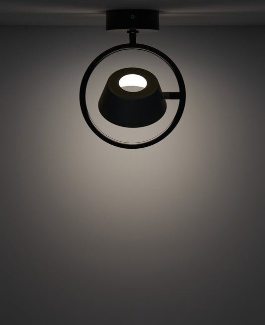Seed Design Olo Ring Wall Ceiling Lamp Sld 130Cw Bk