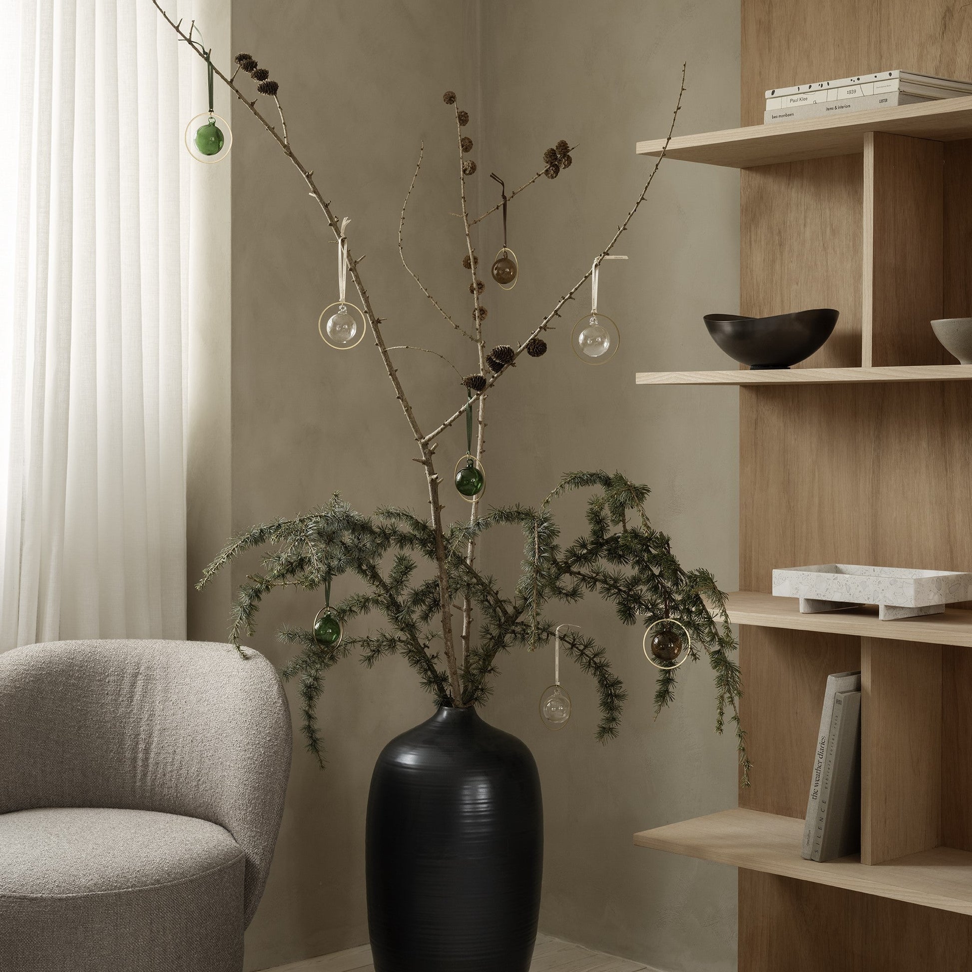 blomus Ondea Bowl Burnt Metal Finish Stainless Steel Medium 11.8", 30 cm)