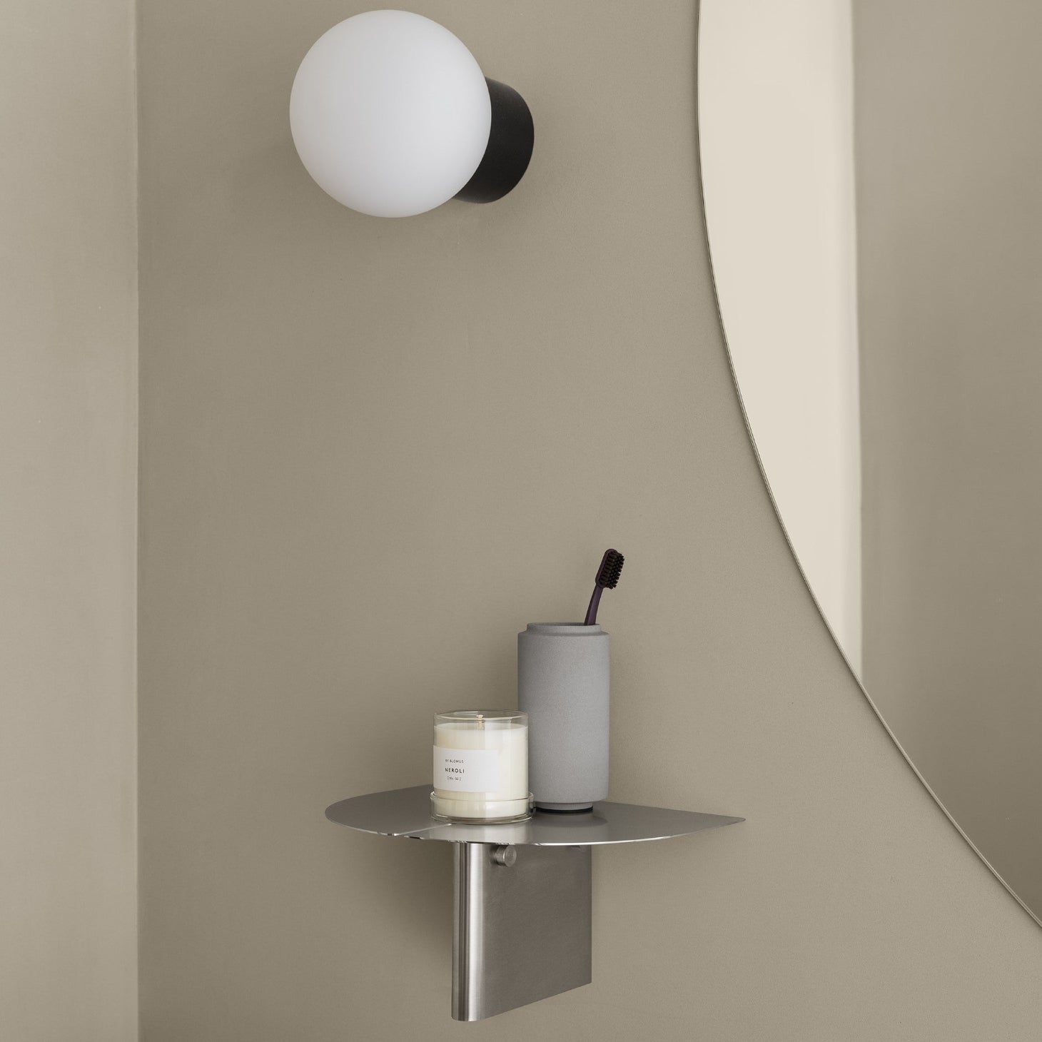 Oru Steel Wall Shelf Blomus 67209
