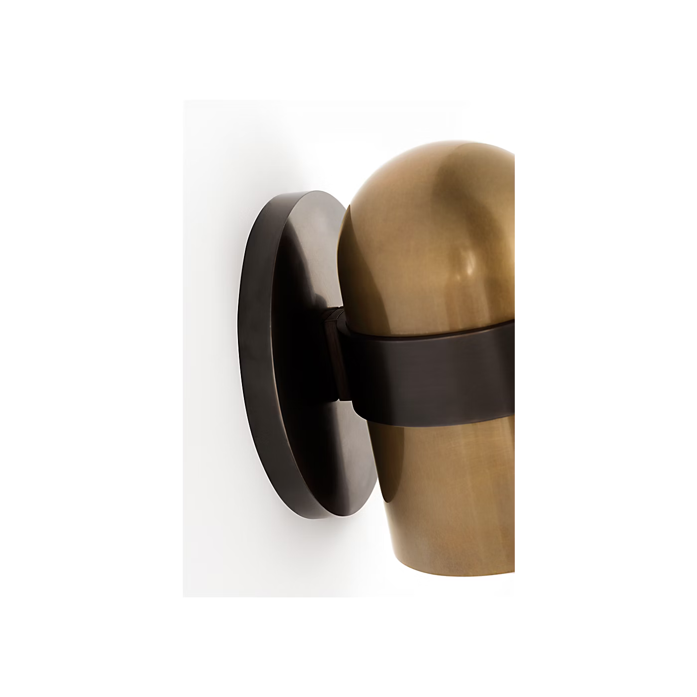 Modern hallway wall light with dual directional illumination