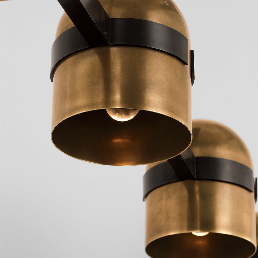Octavia X Large Linear Chandelier by Visual & Comfort & Co
