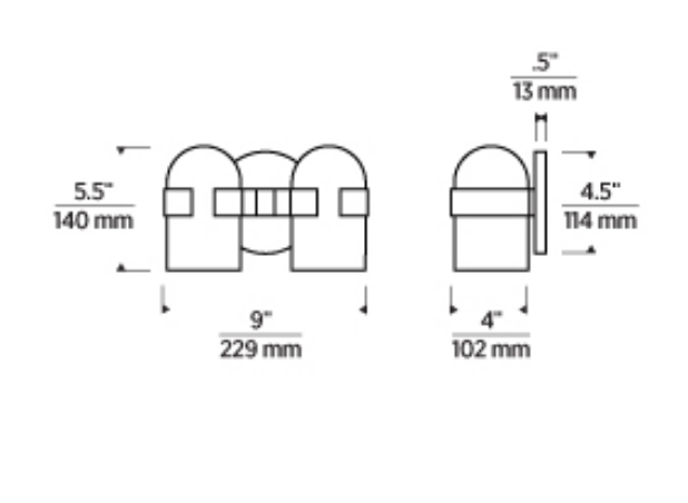 Visual Comfort Octavia Medium Wall Sconce 